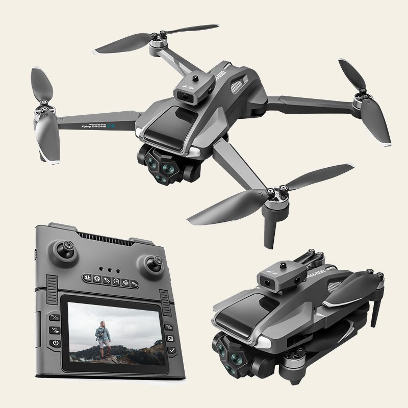 Aerial camera drone with controller