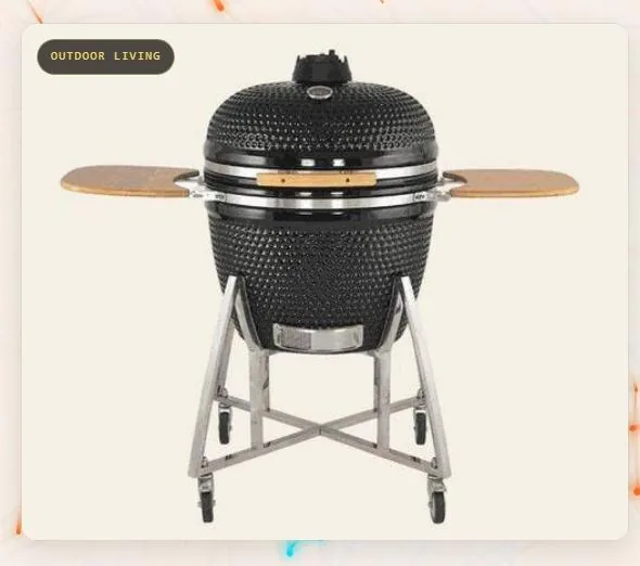 Kamado ceramic grill